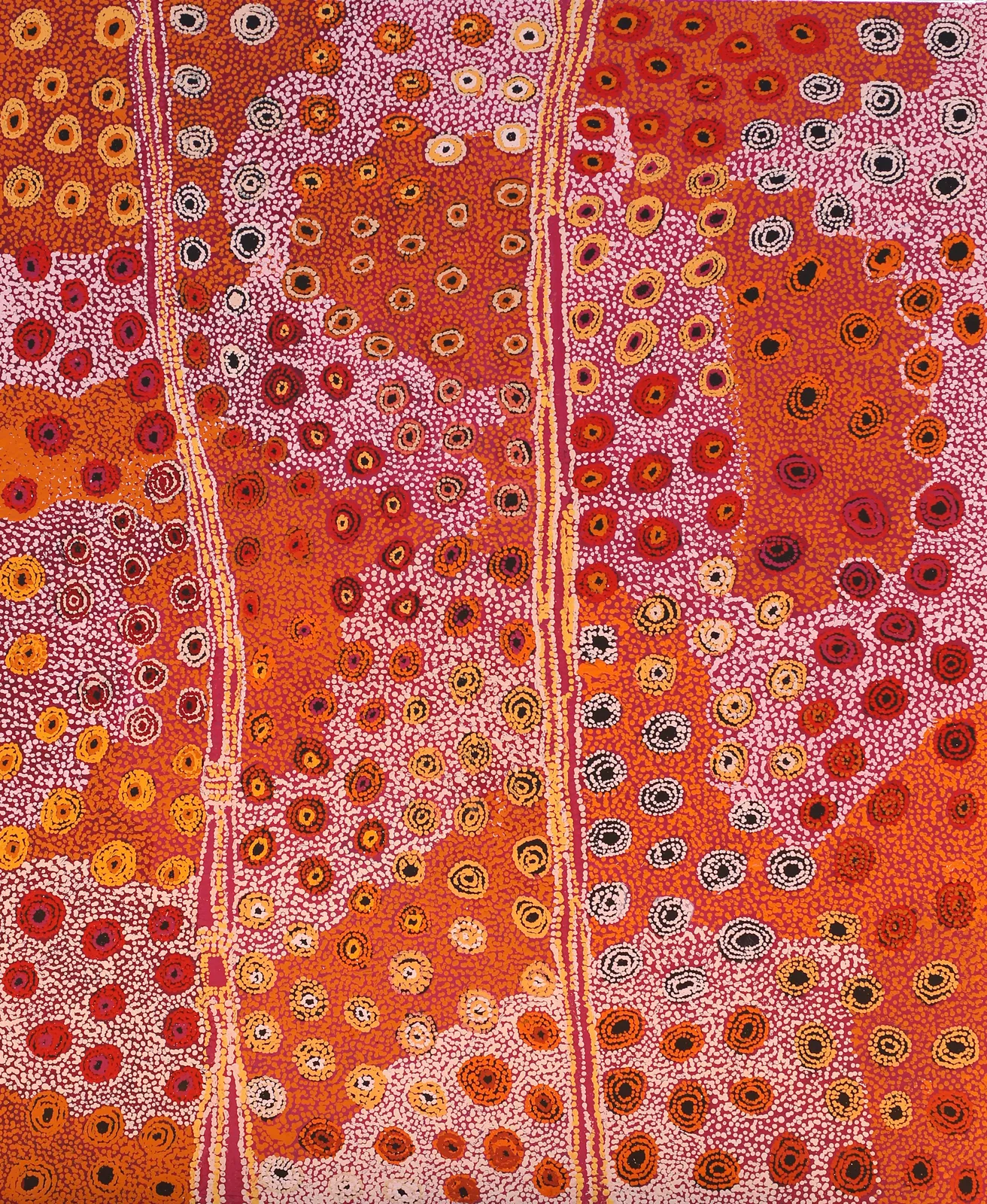 Tjimpayi Presley, Kapi Tjukula tjuta - many rock holes, 2023