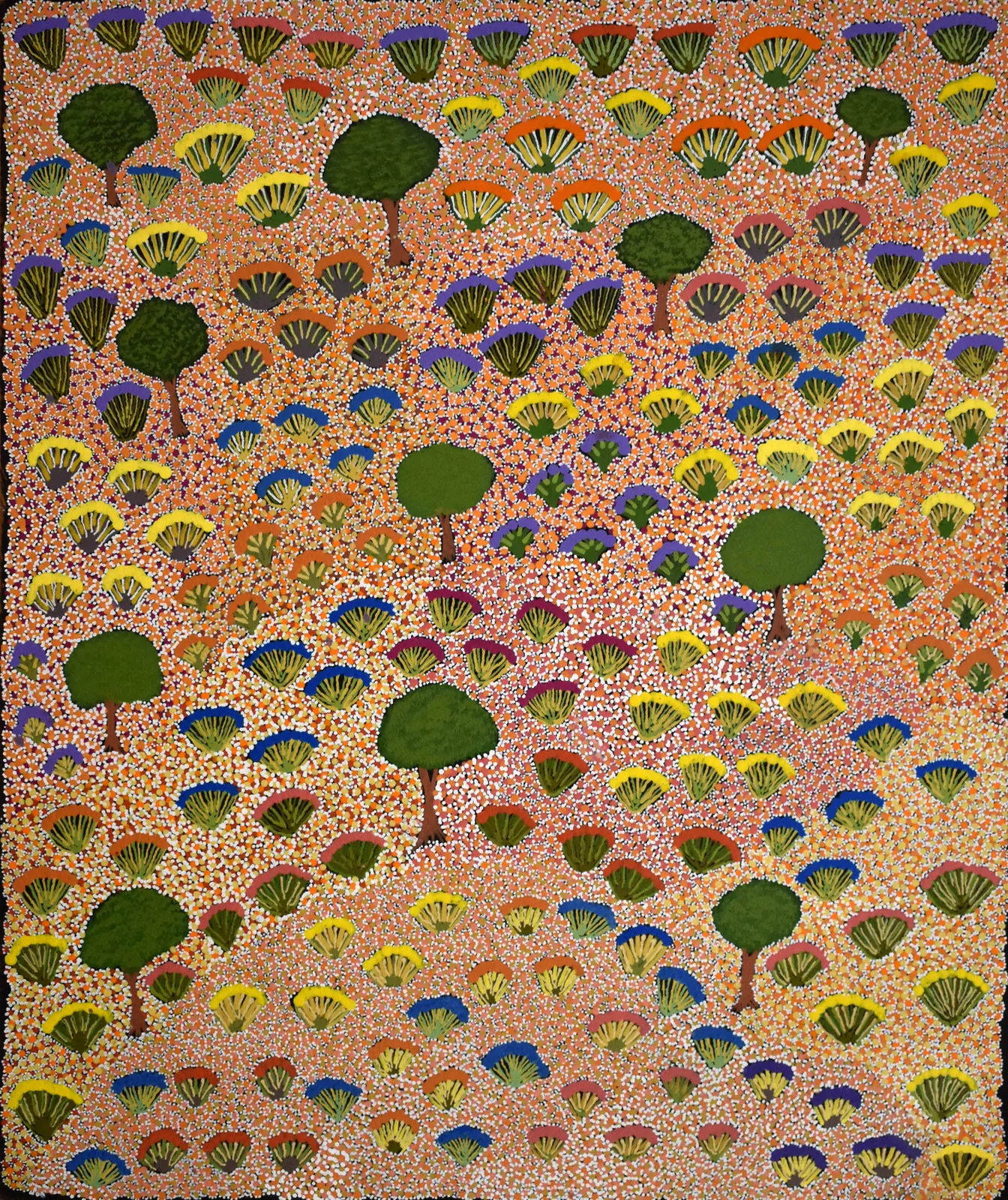 Daisy Kemarre Moss, My Mother's Country, 2018