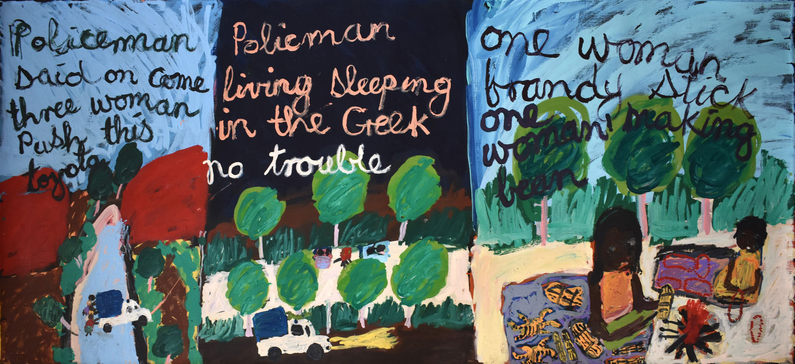 Sally M Mulda, No Trouble Here, 2019