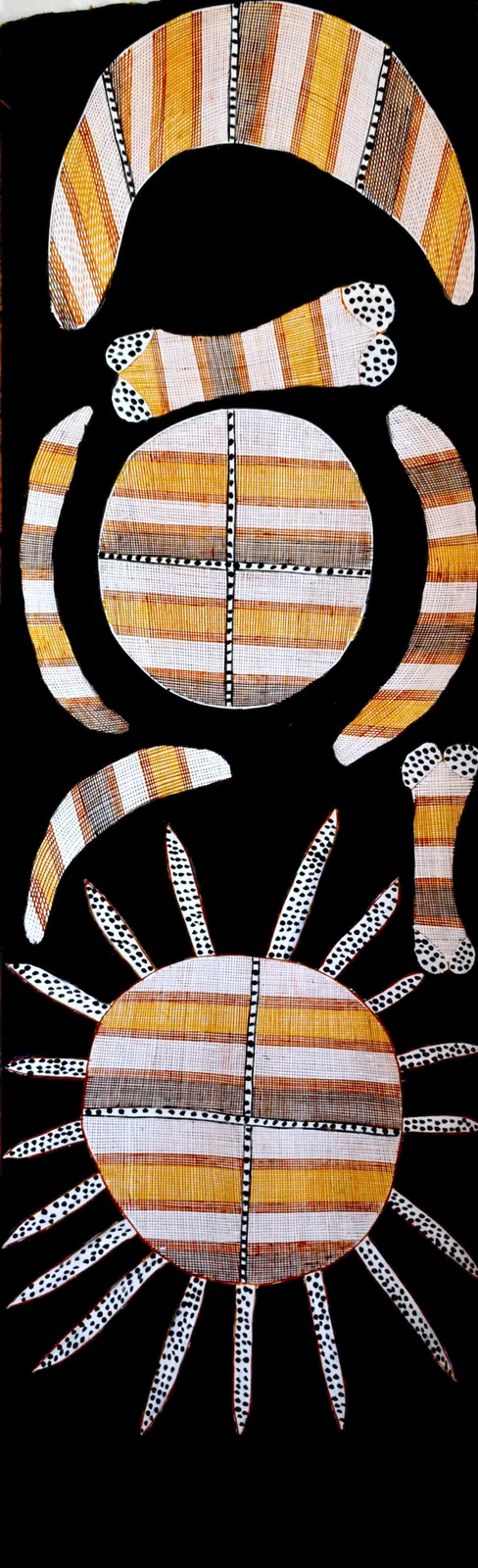 Ken Ngindjalakku Djunkidj, Dirdbim (Moon Dreaming), 2019