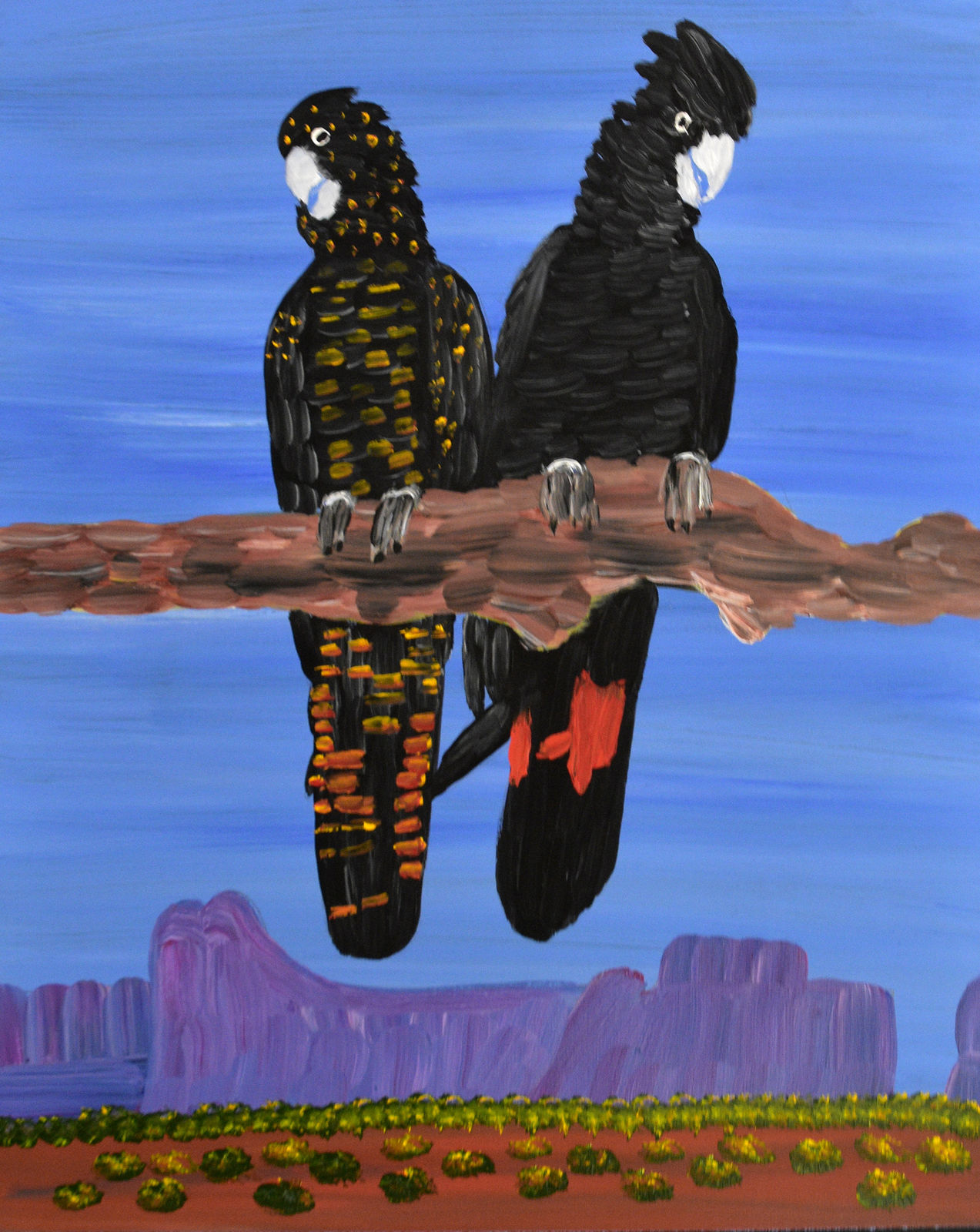 Kukula Mcdonald, Haast Bluff & Red Gums, 2023