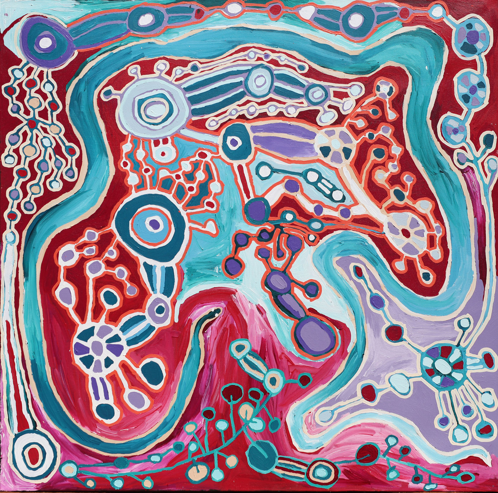 Sharon Adamson, Wanampi Tjukurpa, 2023