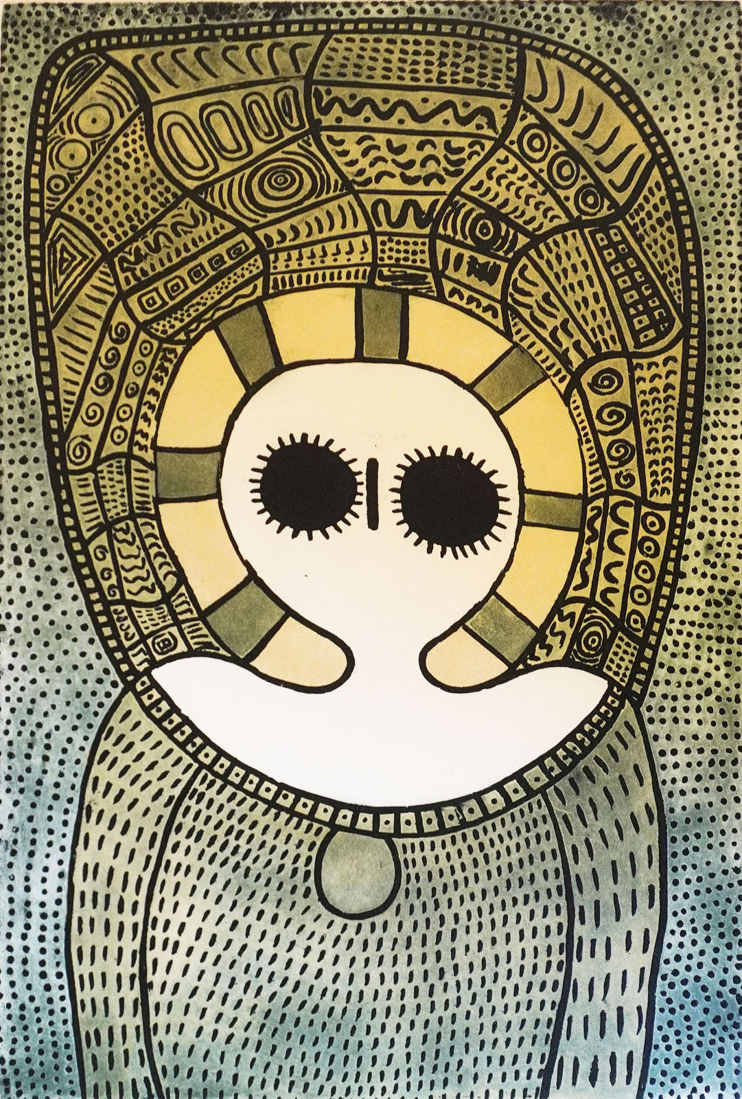 Petrina Bedford, Wandjina (cloud and rain spirits), 2024