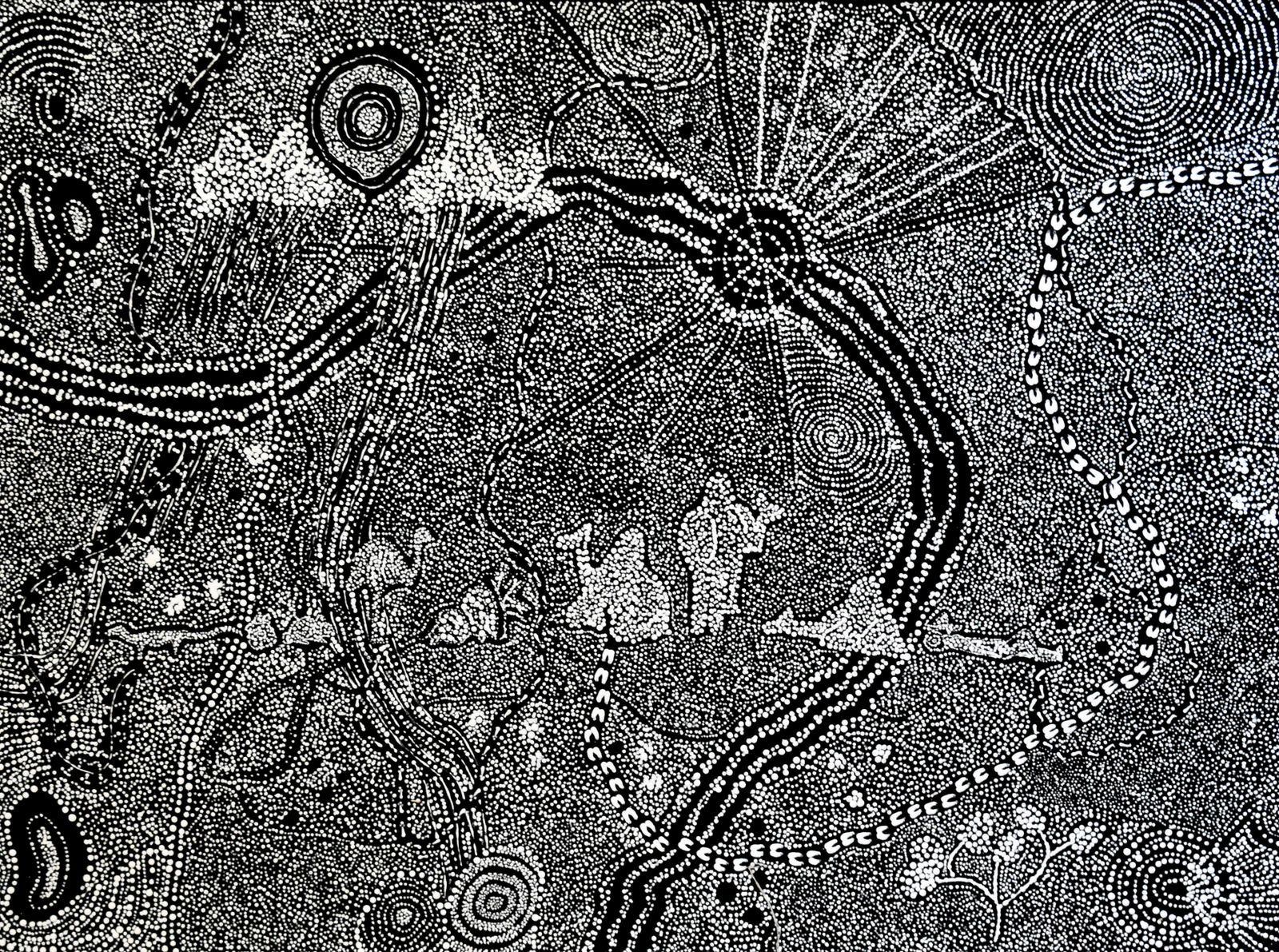 Denise Brady, Kamiku Tjukurpa Iritinguru , 2019