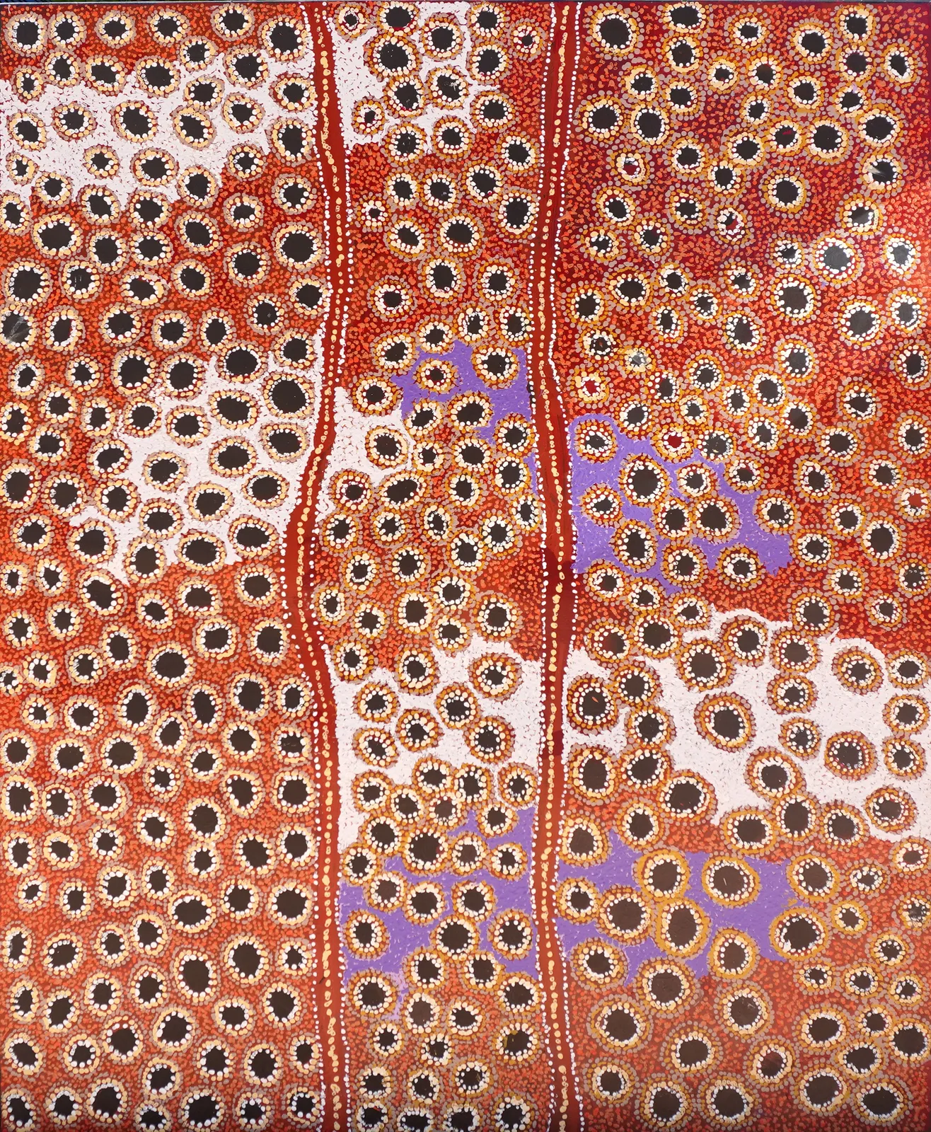 Joylene Presley, Kapi Tjukula tjuta - many rock holes, 2025