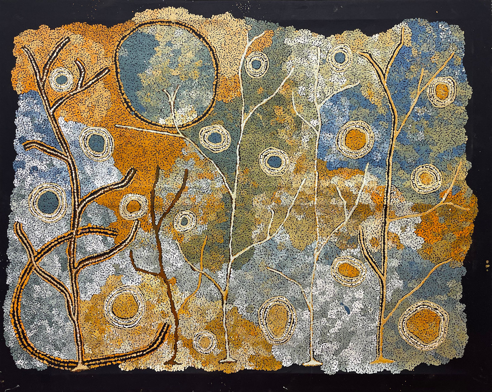 Betty Mula, Punu Tjuta (Many Trees), 2023