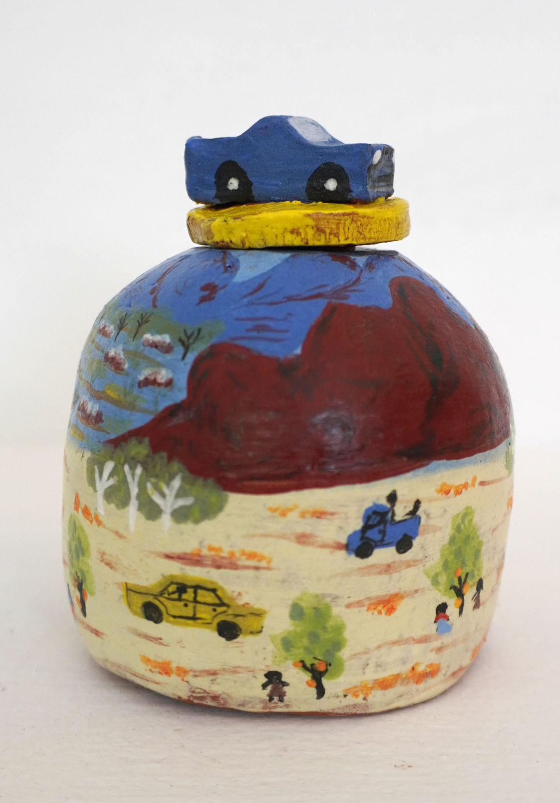 Michelle Pareroultja, Little Car, 2024