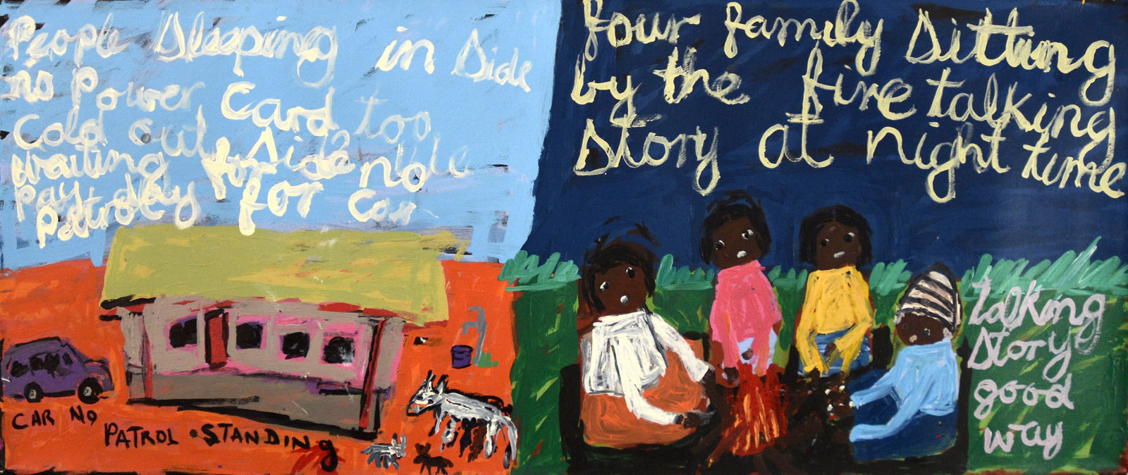 Sally M Mulda, No Petrol, waiting for Pay Day, 2021