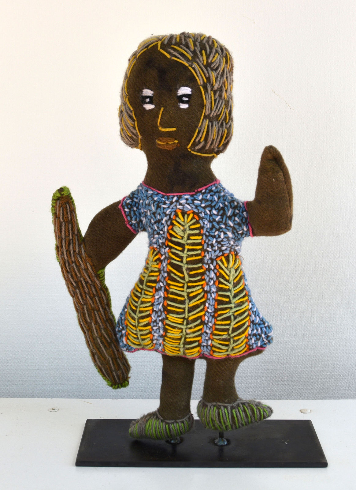 Rhonda Sharpe, Girl WIth Digging Stick, 2021