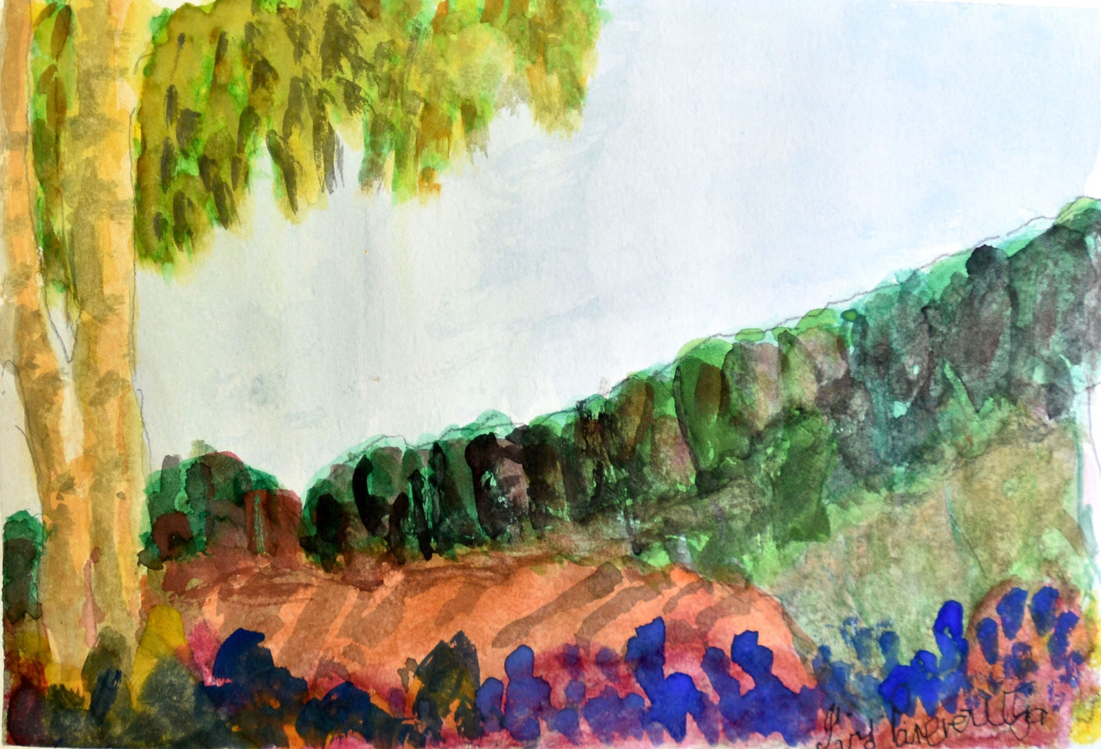 Ivy Pareroultja, Tjoritja (West MacDonnell Ranges) , NT, 2020