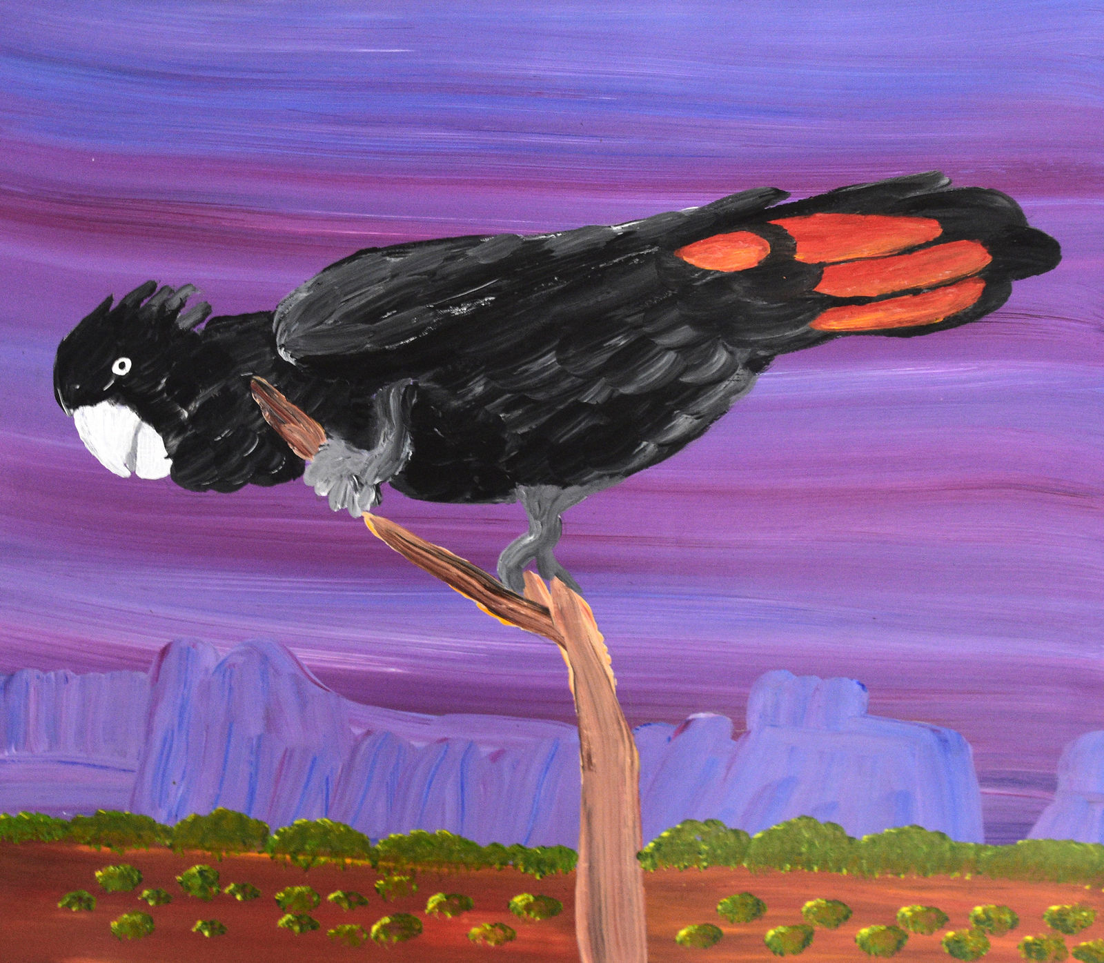 Kukula Mcdonald, Haast Bluff & Red Gums, 2023