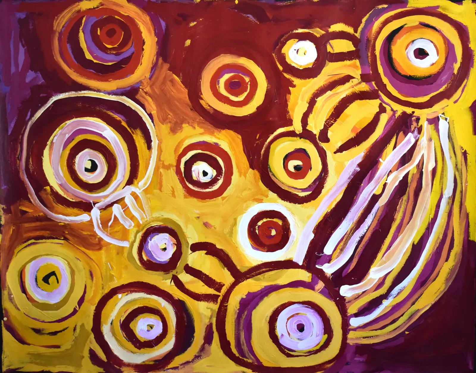 Barbara Mbitjana Moore, Ngayuku ngura - My Country, 2019