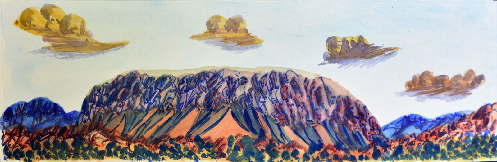 Ivy Pareroultja, Mt Gilles, NT, 2011