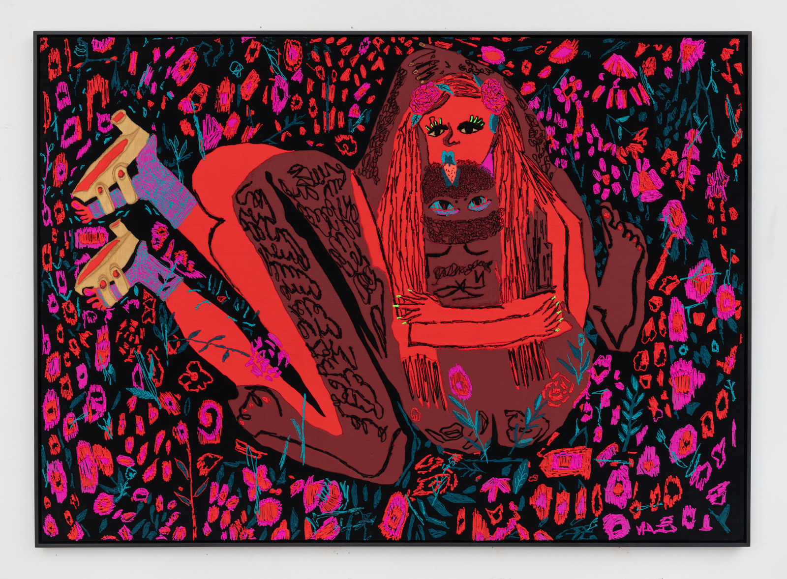 Summer Wheat, Rose Garden, 2023