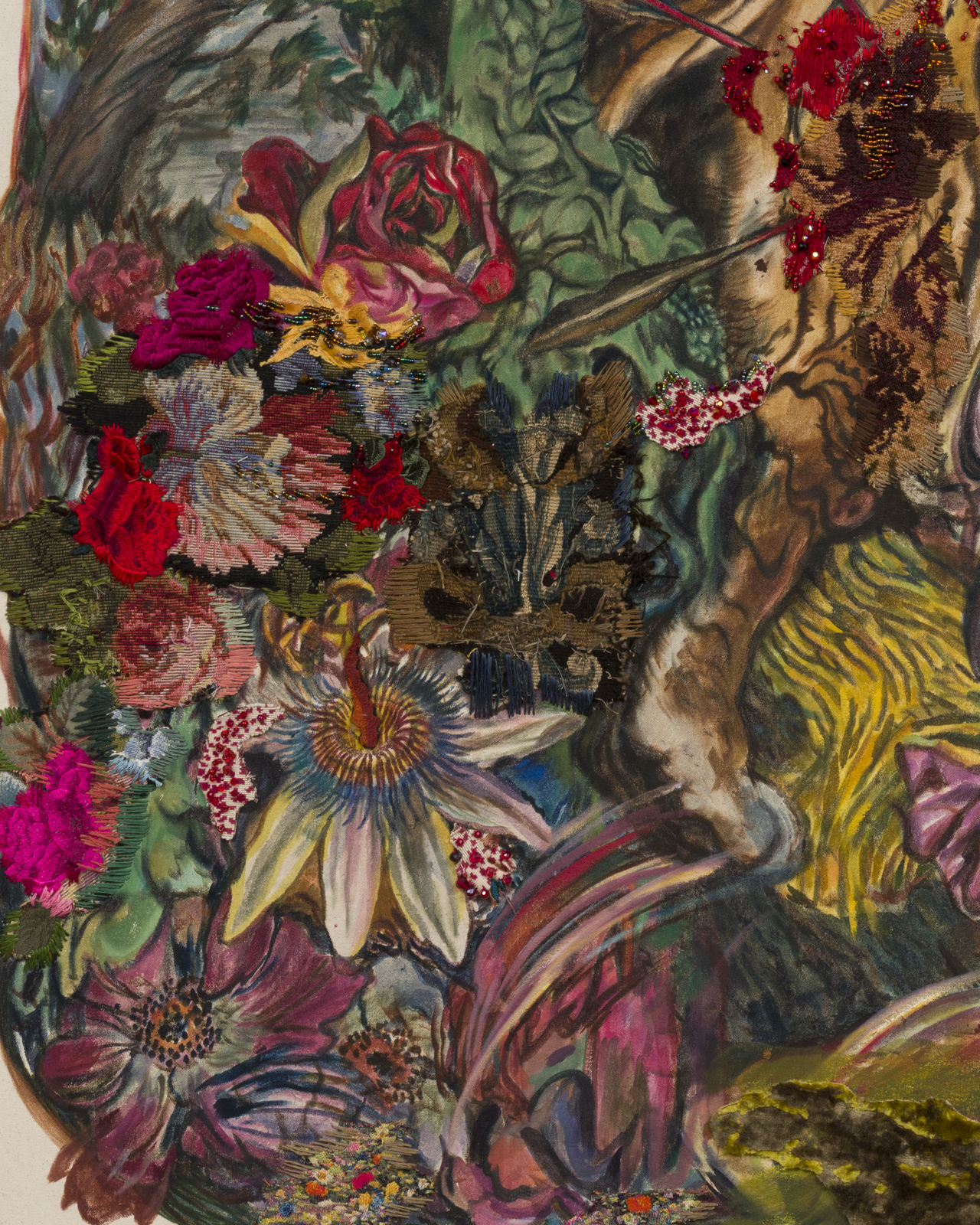 Ken Gun Min, Tiger as saint Sebastian, 2026