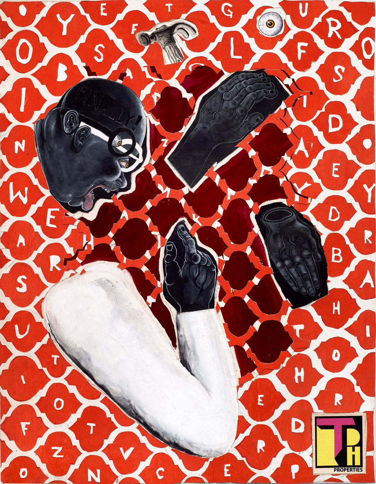 Trenton Doyle Hancock, Finally!, 2016