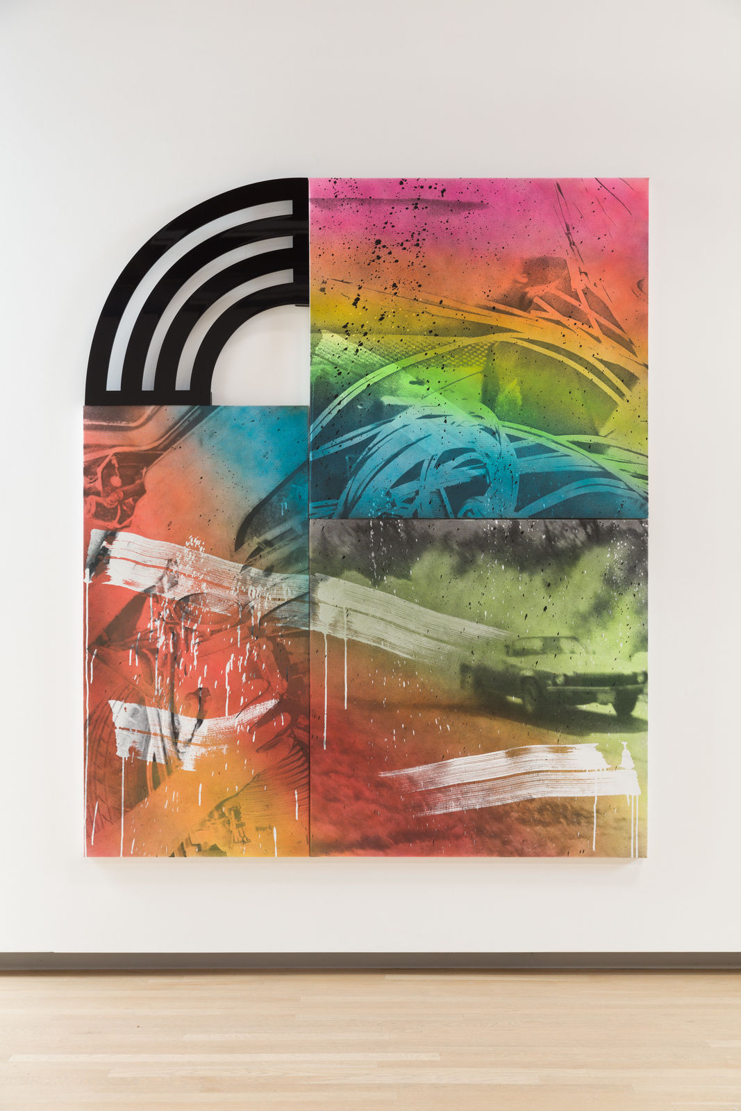 Wendy White, Burnout, 2019