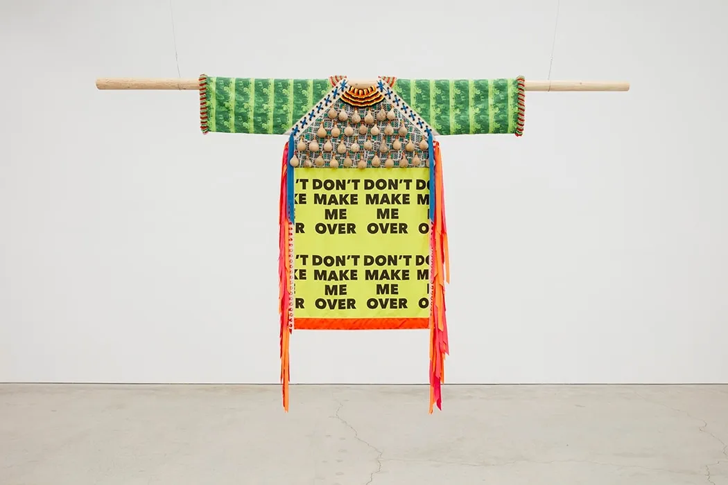 Jeffrey Gibson, The Anthropophagic Effect, Garment no. 3, 2019