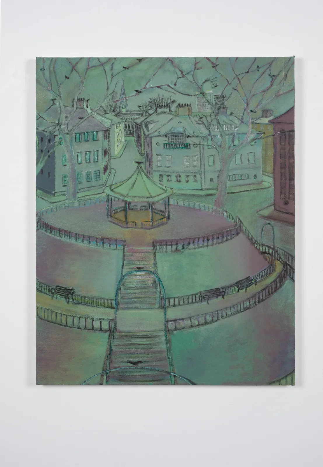 Merlin James, From Above, 2024