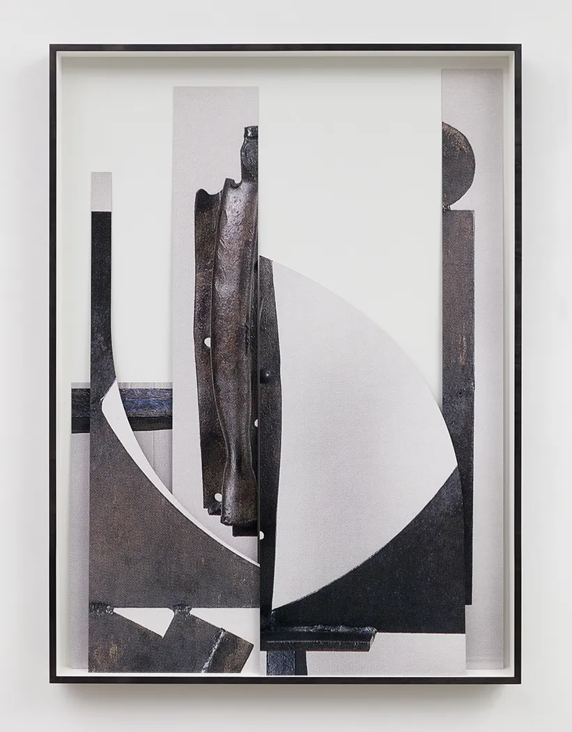 Erin Shirreff, Steel on paper (Smith, Waldman, Heald & Aronowitz), 2019