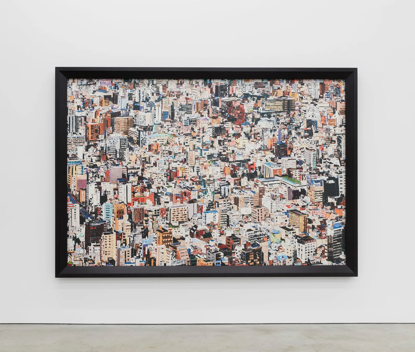 Vik Muniz, Tokyo, Scraps, 2024