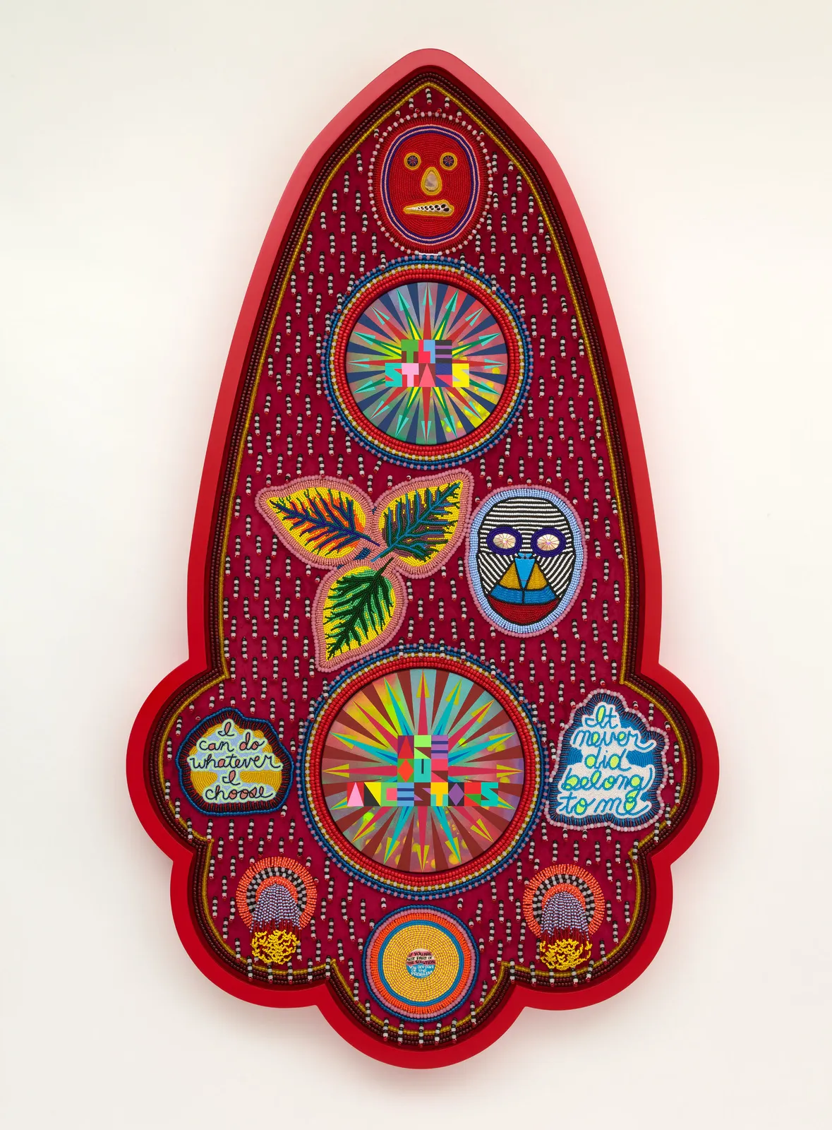 Jeffrey Gibson, THE STARS ARE OUR ANCESTORS, 2022