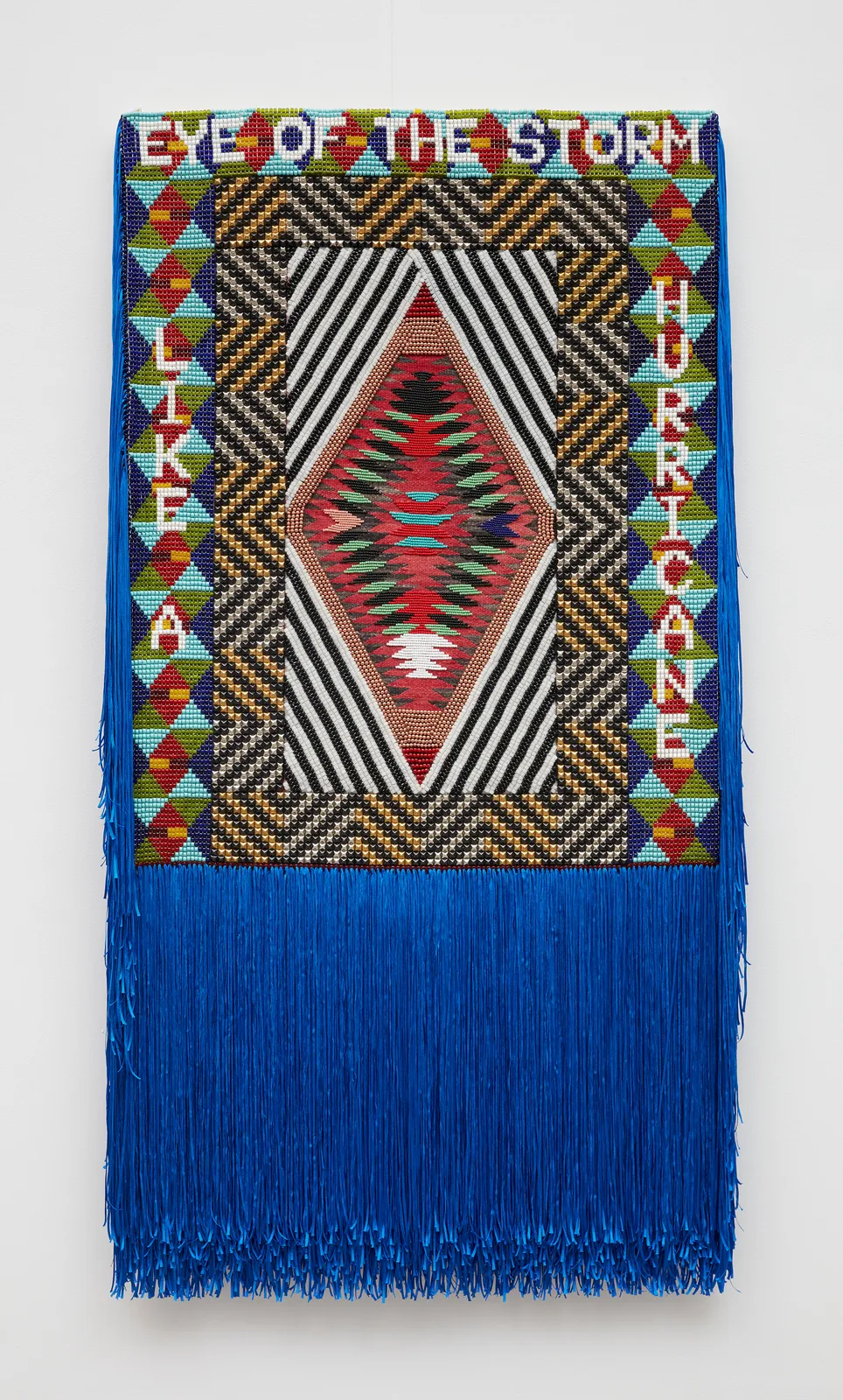 Jeffrey Gibson, EYE OF THE STORM LIKE A HURRICANE, 2020