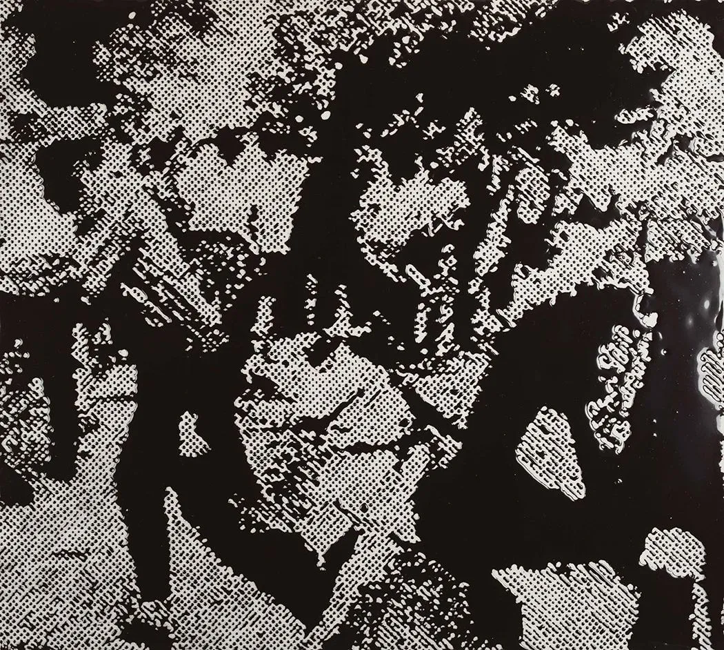 Vik Muniz, Race Riot, After Warhol (Pictures of Ink), 2001
