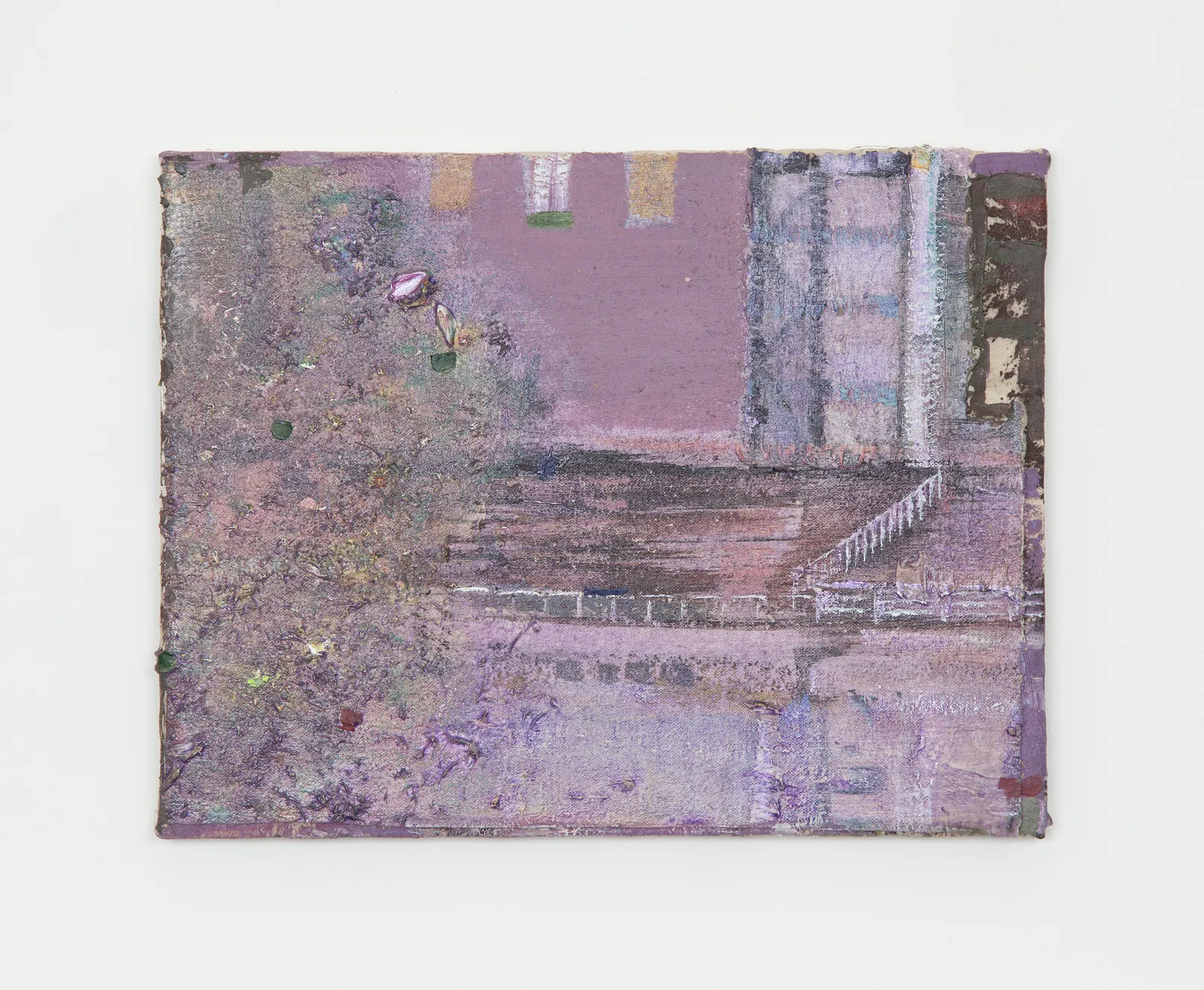 Merlin James, Far Bank, 2018