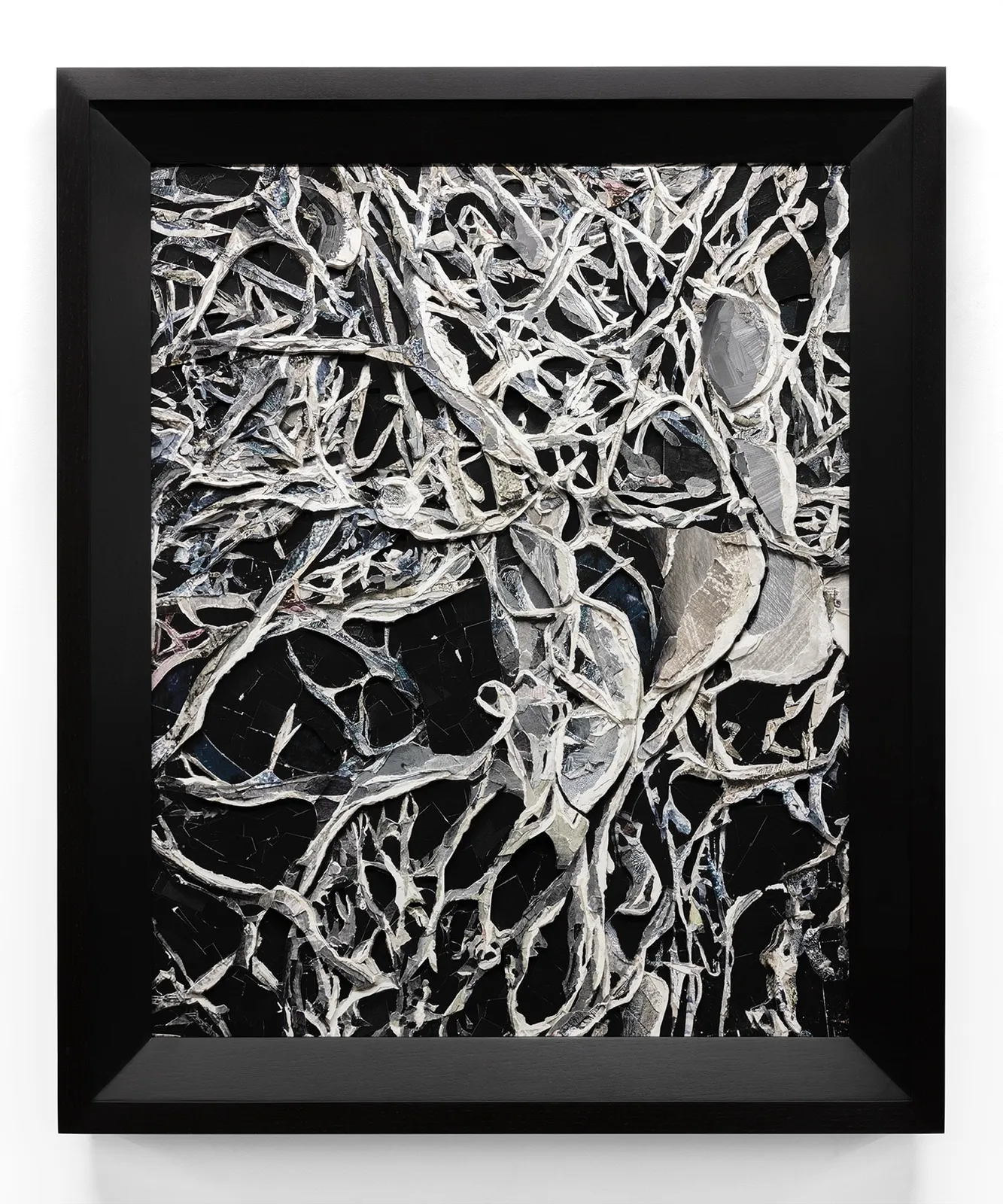 Vik Muniz, Neurons, Scraps, 2024