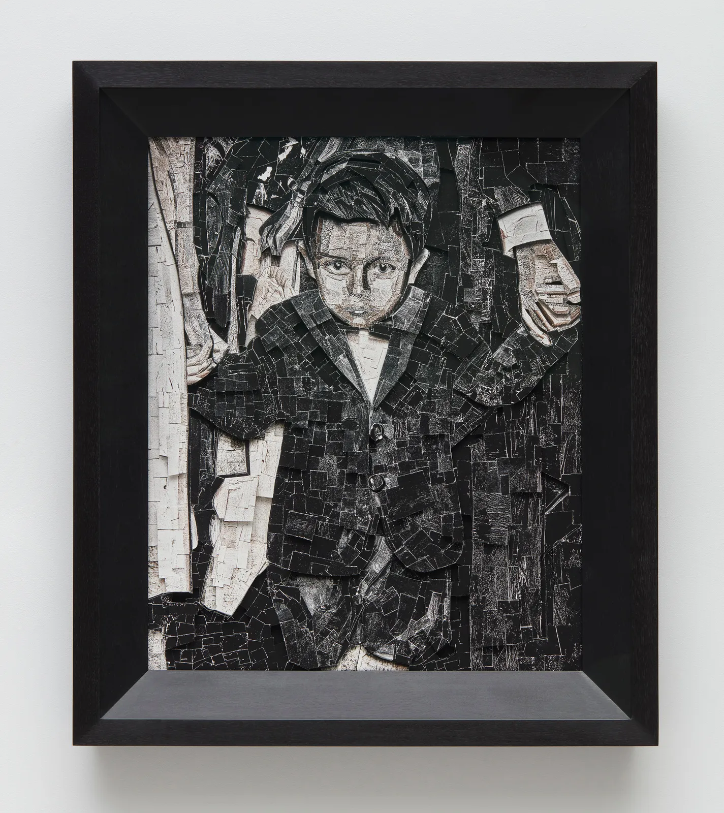 Vik Muniz, Boy, Scraps, 2021