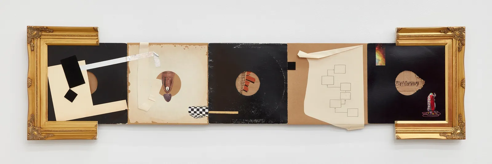 André Leon Gray, Untitled (Five Pillars), 2023