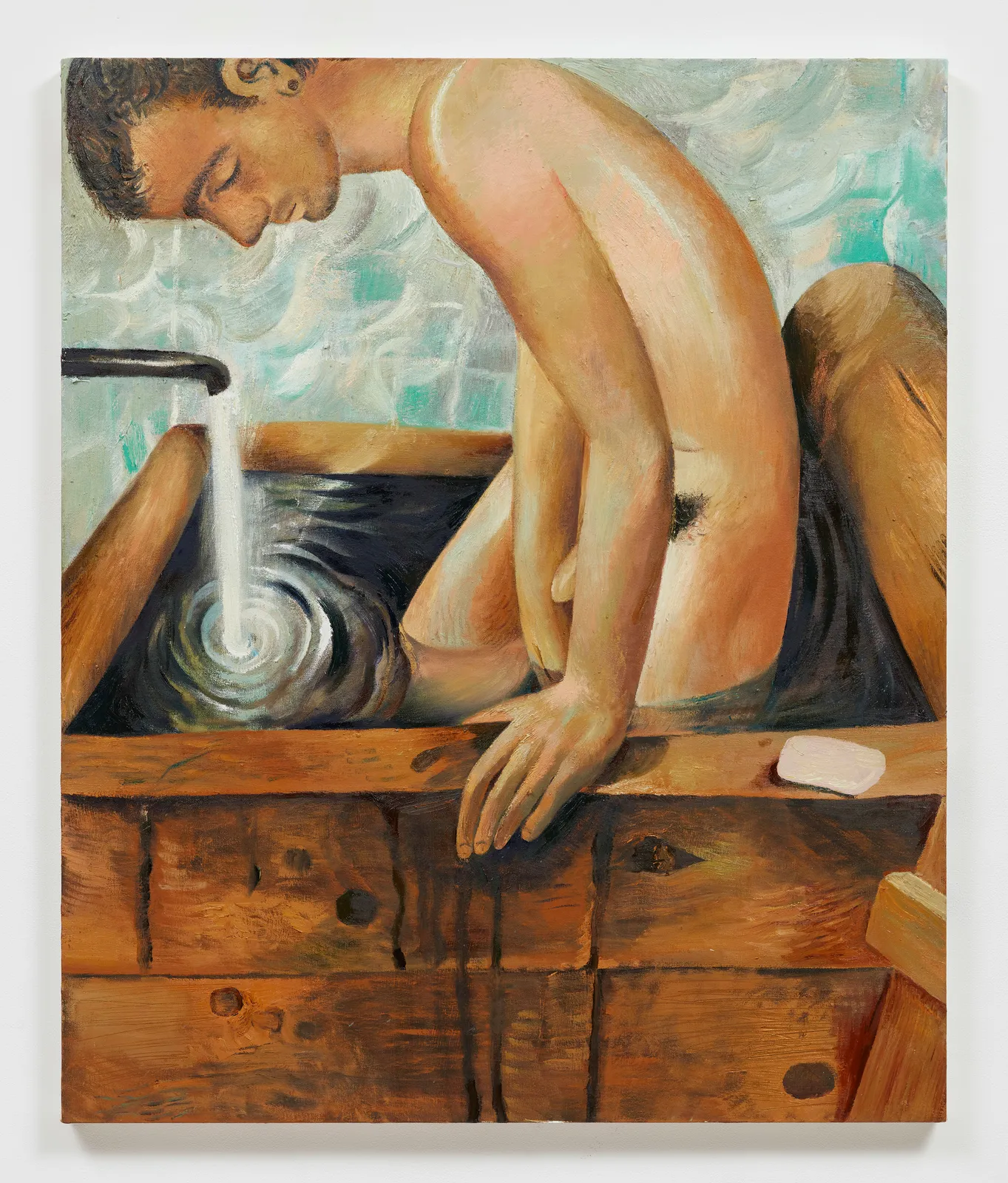 Louis Fratino, Cedar bath, 2024