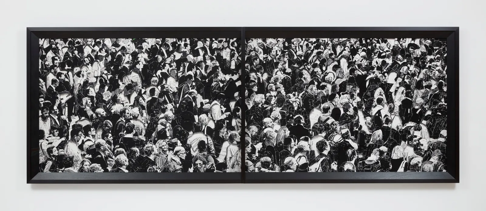 Vik Muniz, Gente Indo, Scraps, 2021