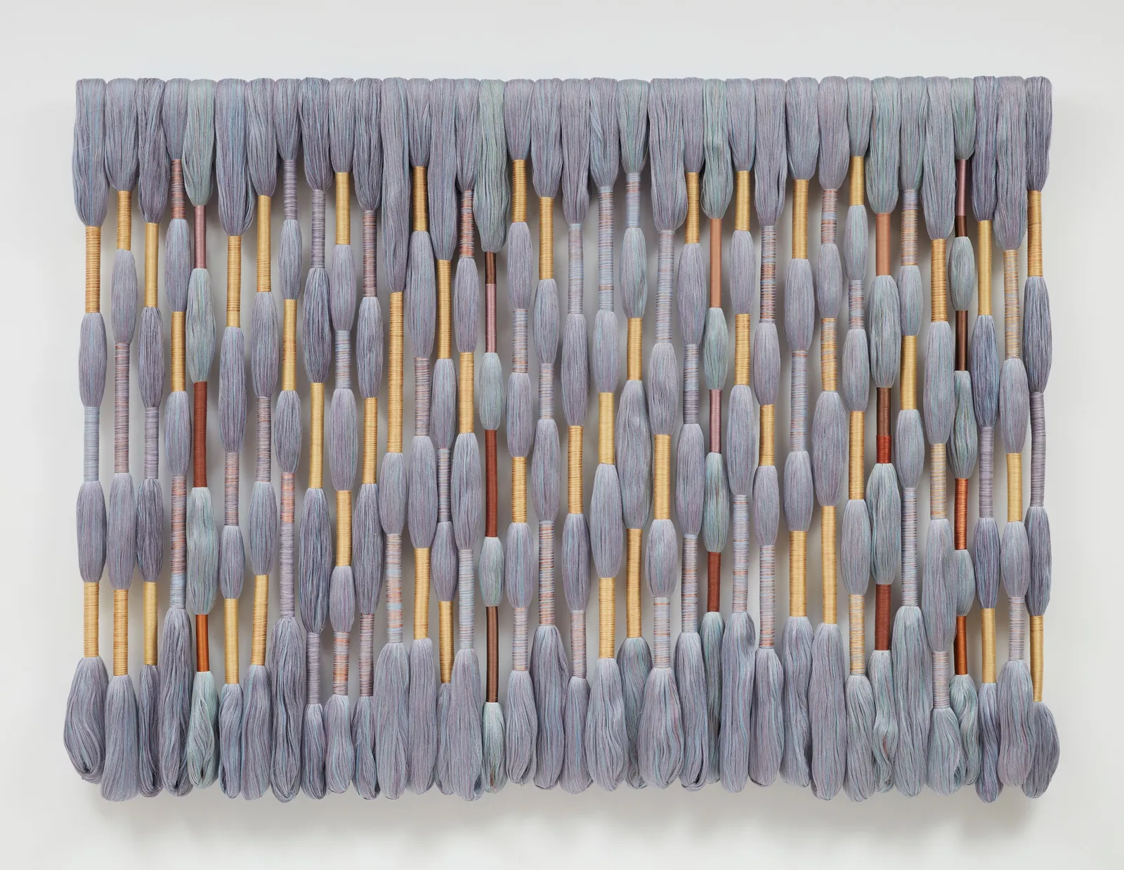 Sheila Hicks, Lavender Lianes, 2022