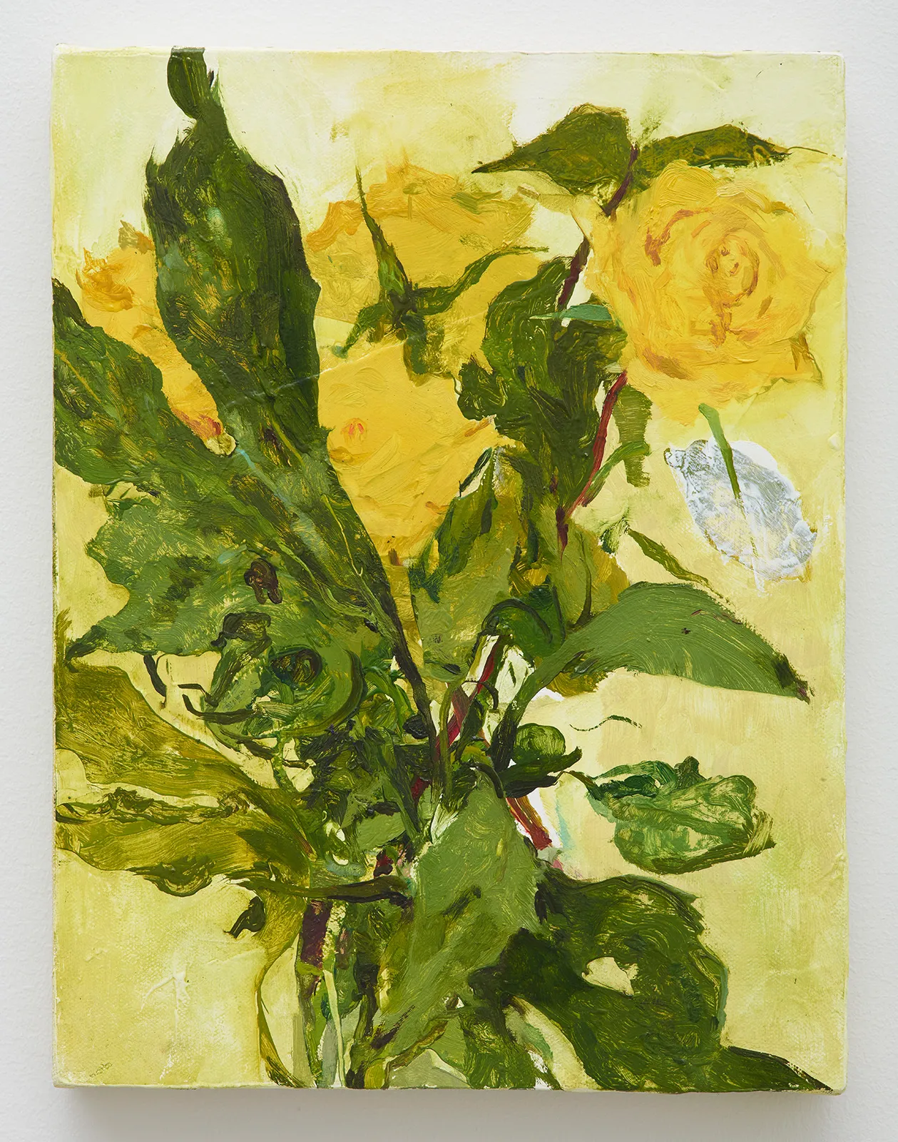 Jennifer Packer, Yellow Roses, 2014-15