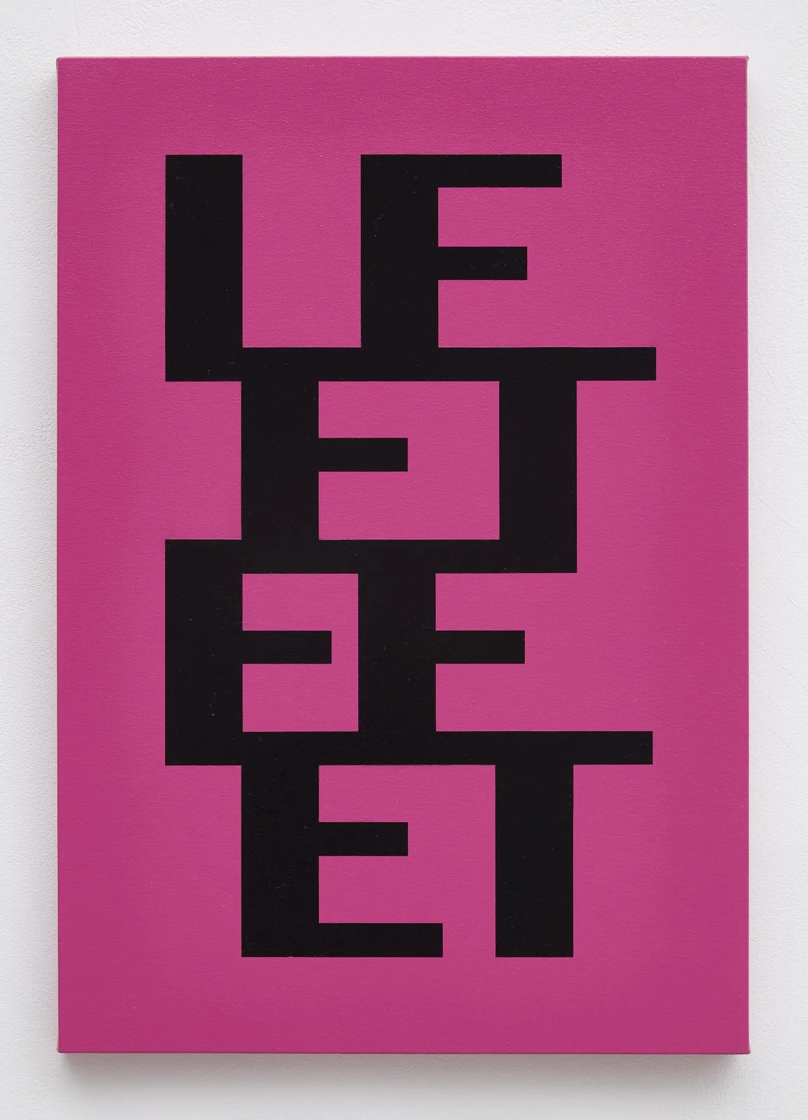 Kay Rosen, Two Left Feet, 2020