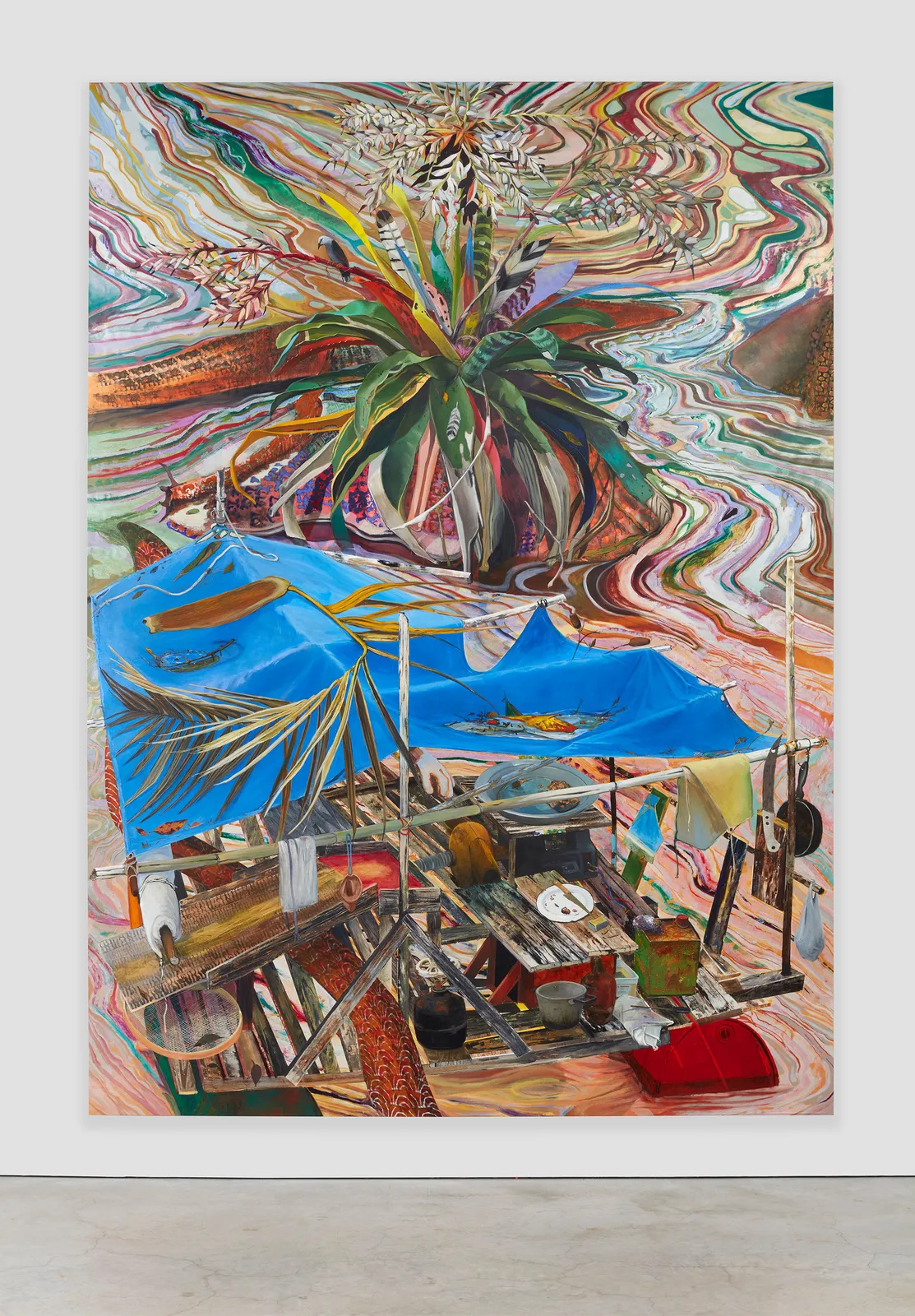 Luiz Zerbini, Rio das mortes, 2021