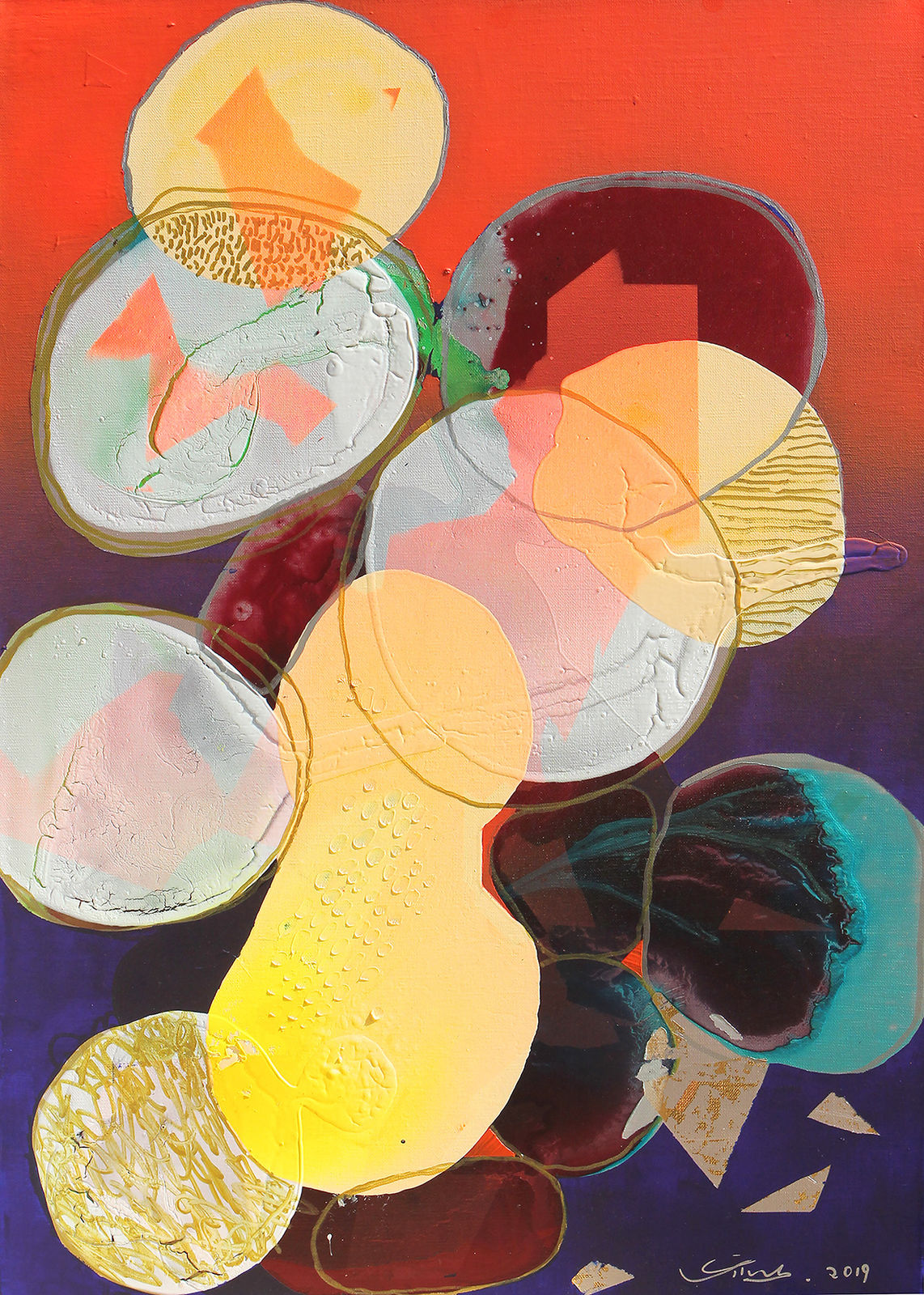 Jingjing Ying, Blobs No.9, 2019