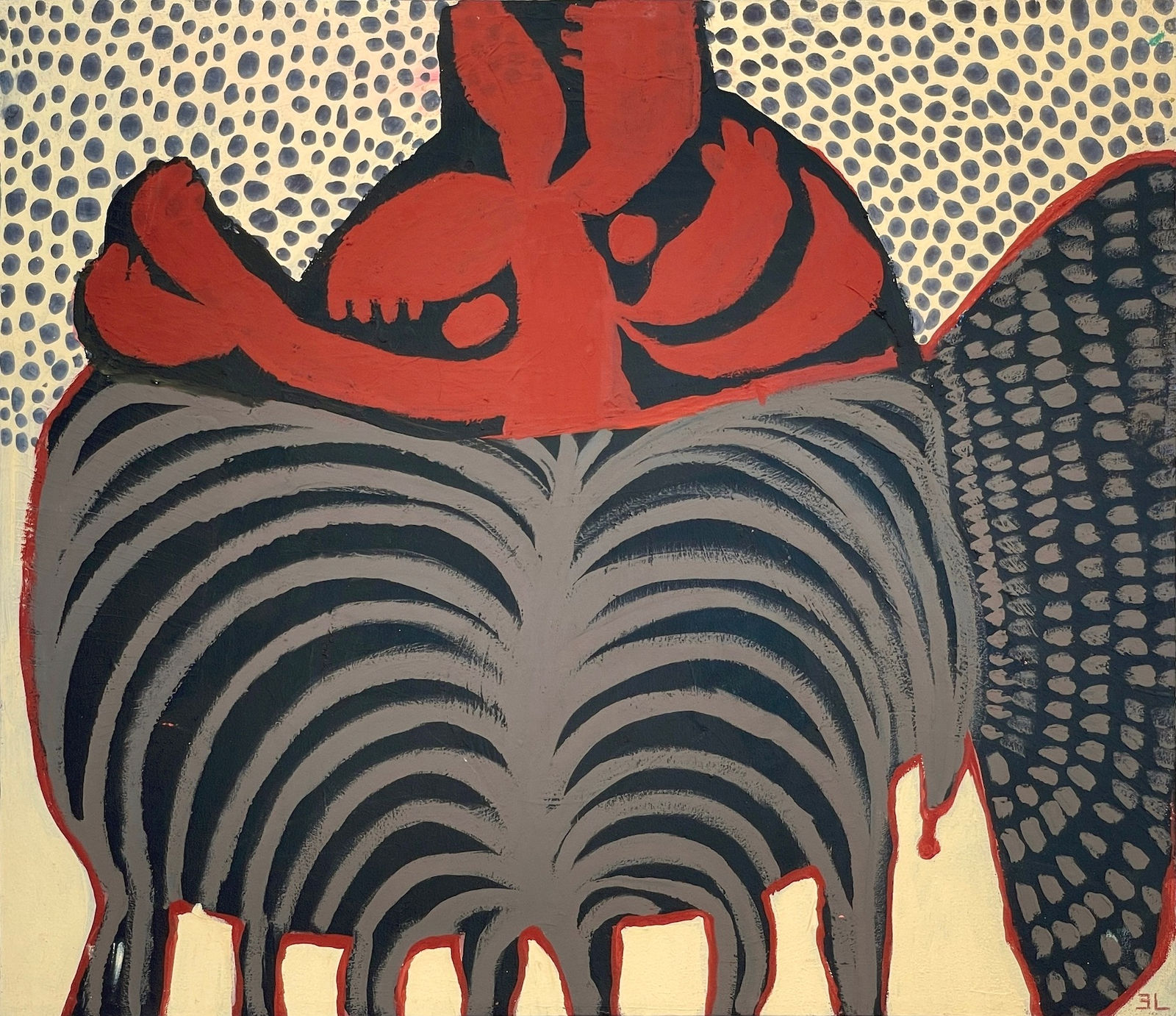 Emma Larsson, Flower in a Pot, 2022