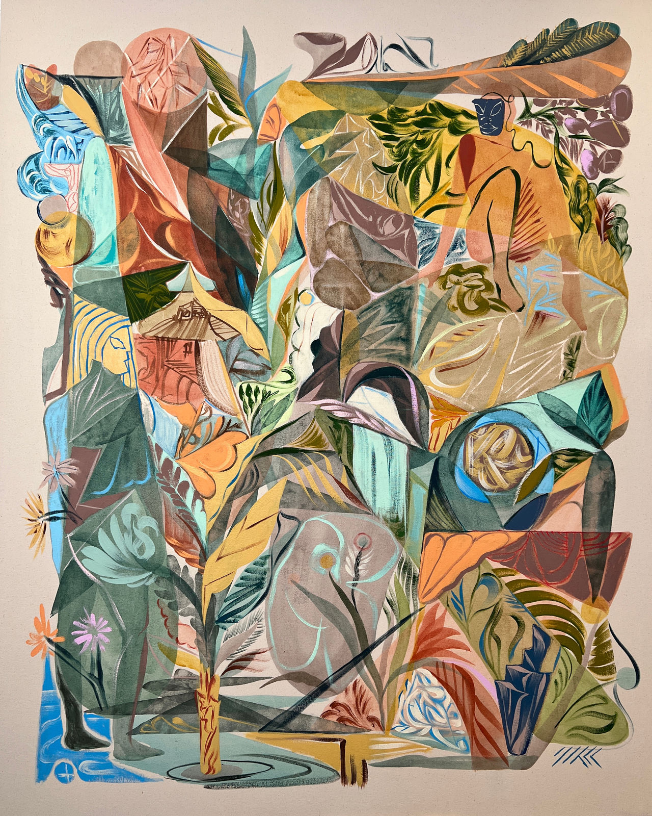 Tyler Keeton Robbins, The Sun Beneath the Water, 2022