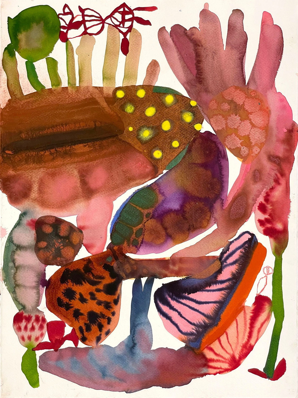 Emma Larsson, Imaginary Garden IV - Framed, 2024