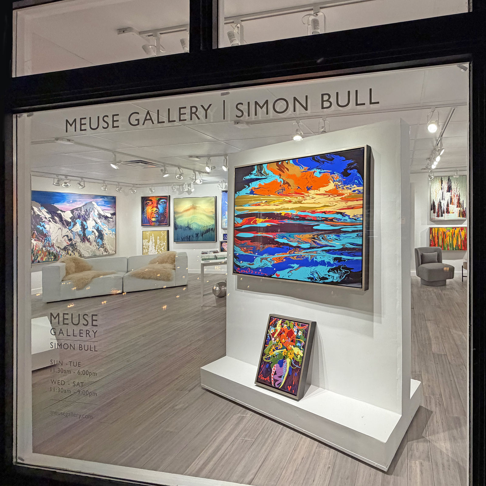 Simon Bull, Fire In The Sky, 2021