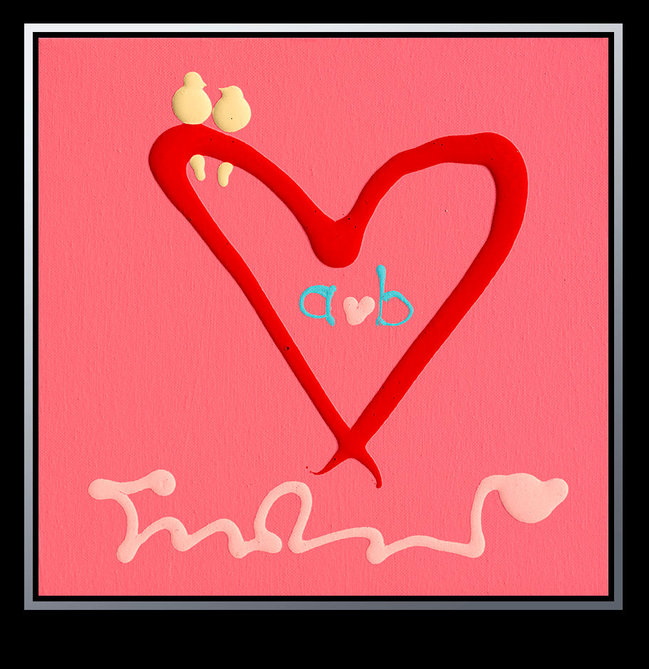 Simon Bull, Love Letters - A+B, 2021