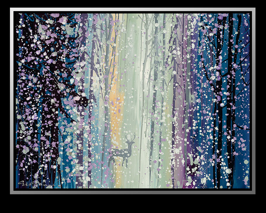 Simon Bull, Snow Softly Falling, 2024