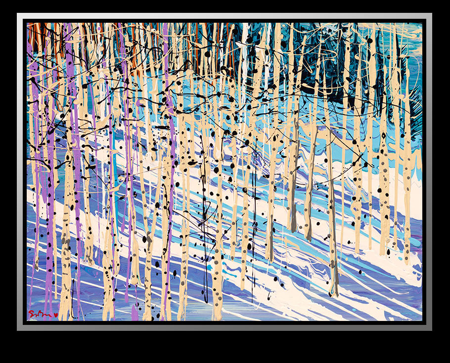 Simon Bull, Aspen Shadows, 2025