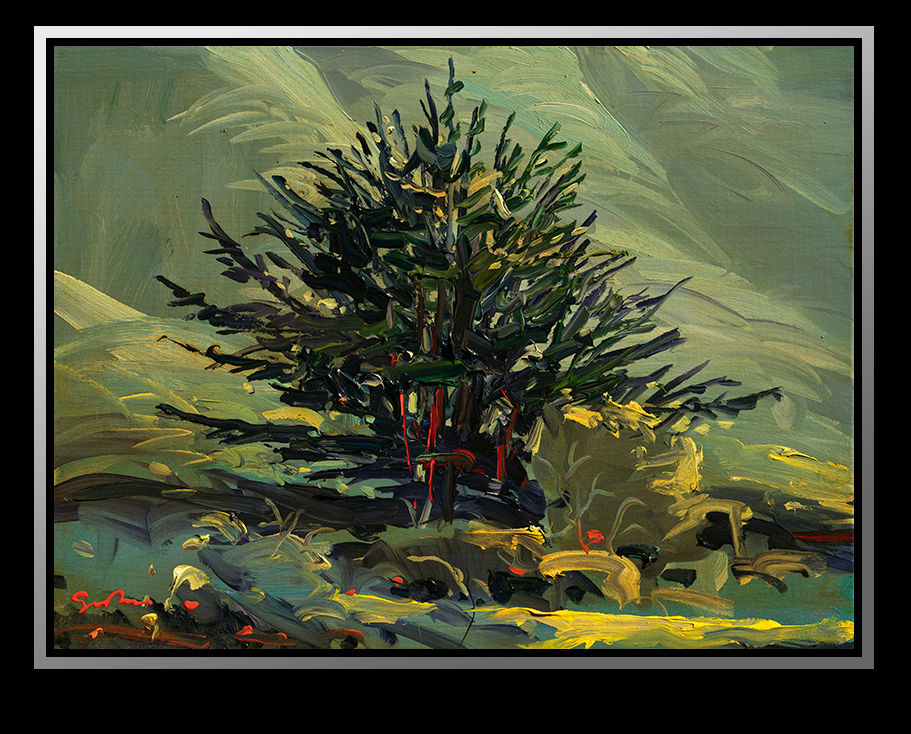 Simon Bull, Young Cypress, 2022