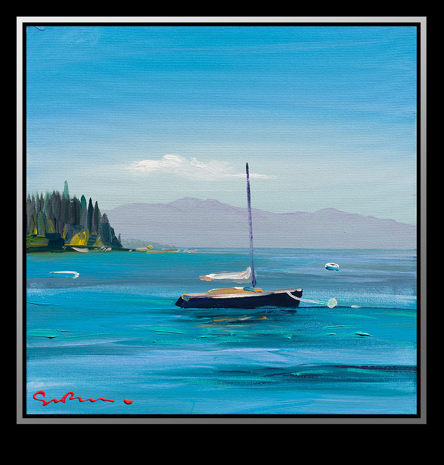 Simon Bull, Tahoe Blue, 2025