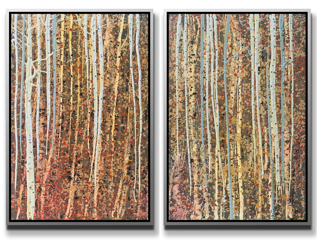 Simon Bull, Lover's Grove I & II (diptych), 2026