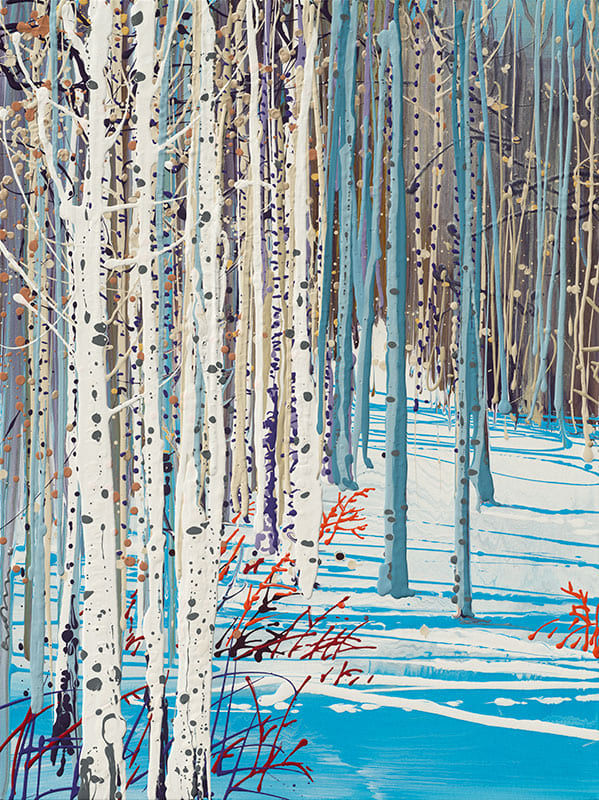 Simon Bull, From Our Window I & II, Diptych, 2025